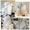 Pearl White Balloon Arch Kit, 117PCS Bow Long Balloons and Pearl Sand White Ivory Matte White Balloons Garland